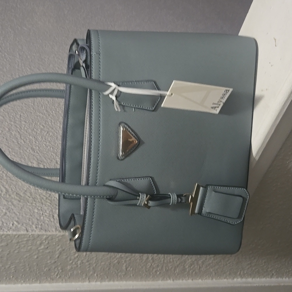 Alyssa Blue Handbag